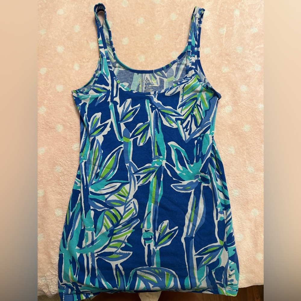 Blue Lilly Pulitzer tank